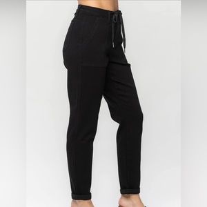 Judy Blue Jet Black Joggers 9/29